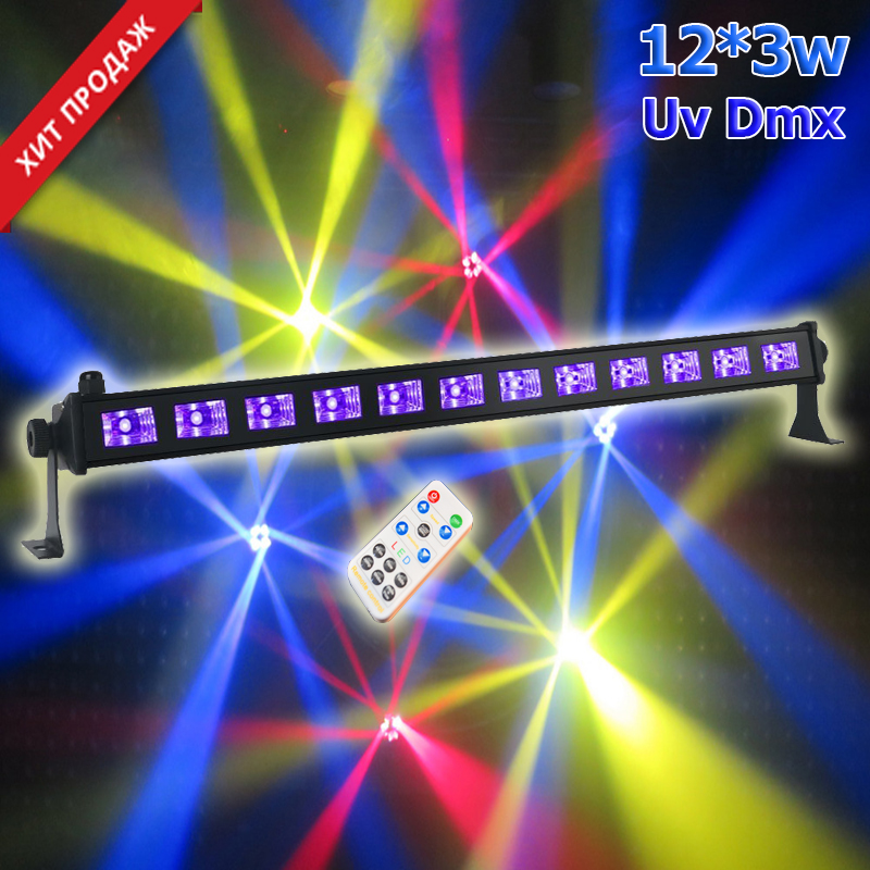 Led Bar UV 36w DMX – ультрафиолетовый светильник.