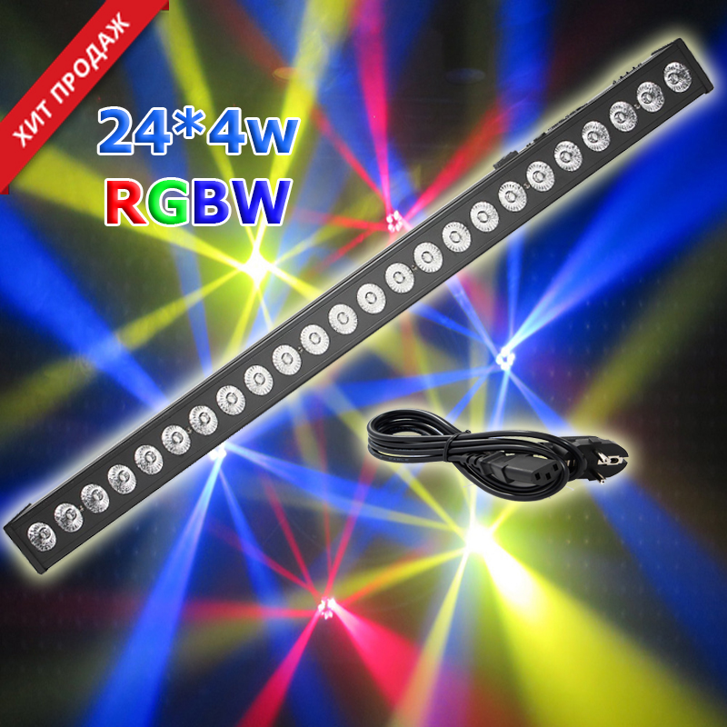 Led Bar 24*4w RGBW- световой прибор для аплайтинга