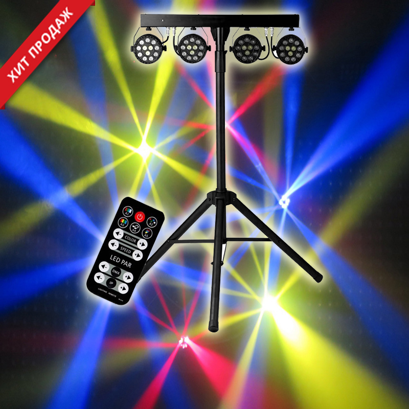 DJ Party Bar 48*1w RGBW Led – световая установка.