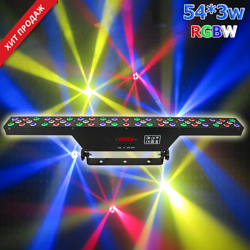 Led Bar 54*3w RGBW- световой прибор для аплайтинга