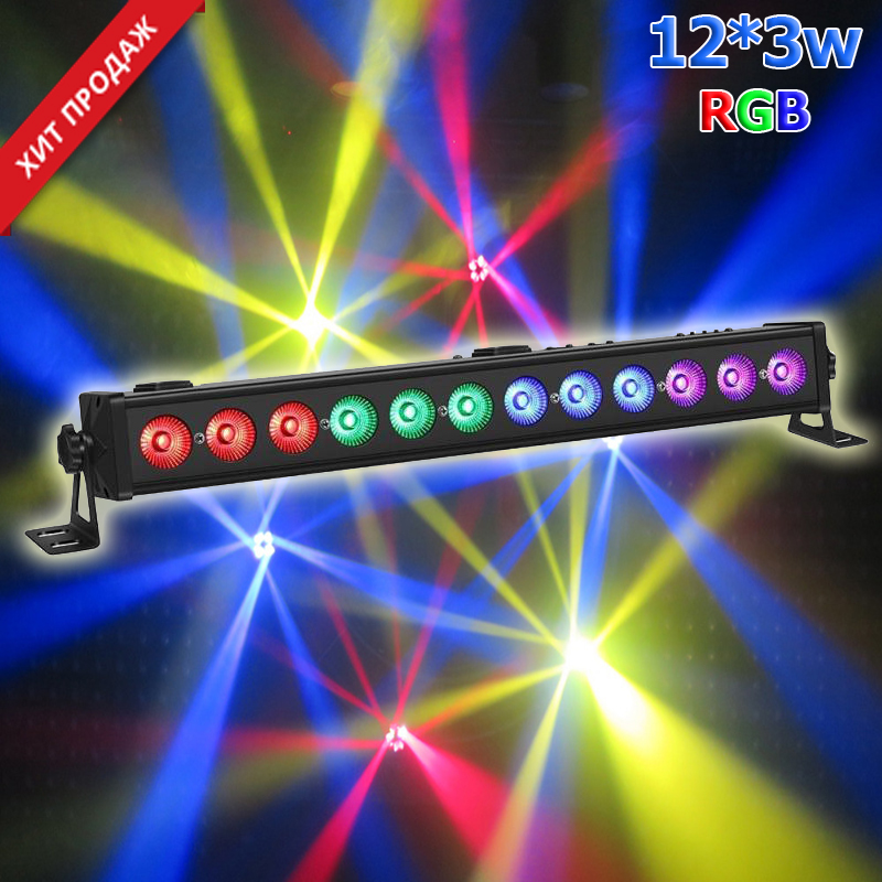 Led Bar 12*3w RGB – световой прибор для аплайтинга