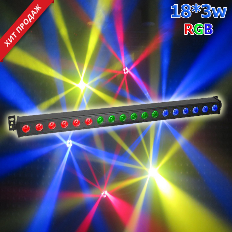 Led Bar 18*3w RGB – световой прибор для аплайтинга