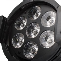 Led Par Mini 7*18w RGBWA+Uv - Светодиодный прожектор металл