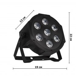 Led Par 7*18w RGBWA+Uv - светодиодный прожектор